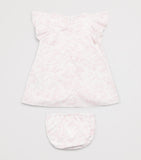 Givenchy kids cotton printed dress and bloomers set for 1-18 months, UK version