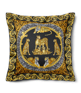 Versace Cotton-Satin Wild Cats Decorative Cushion 60cm x 60cm