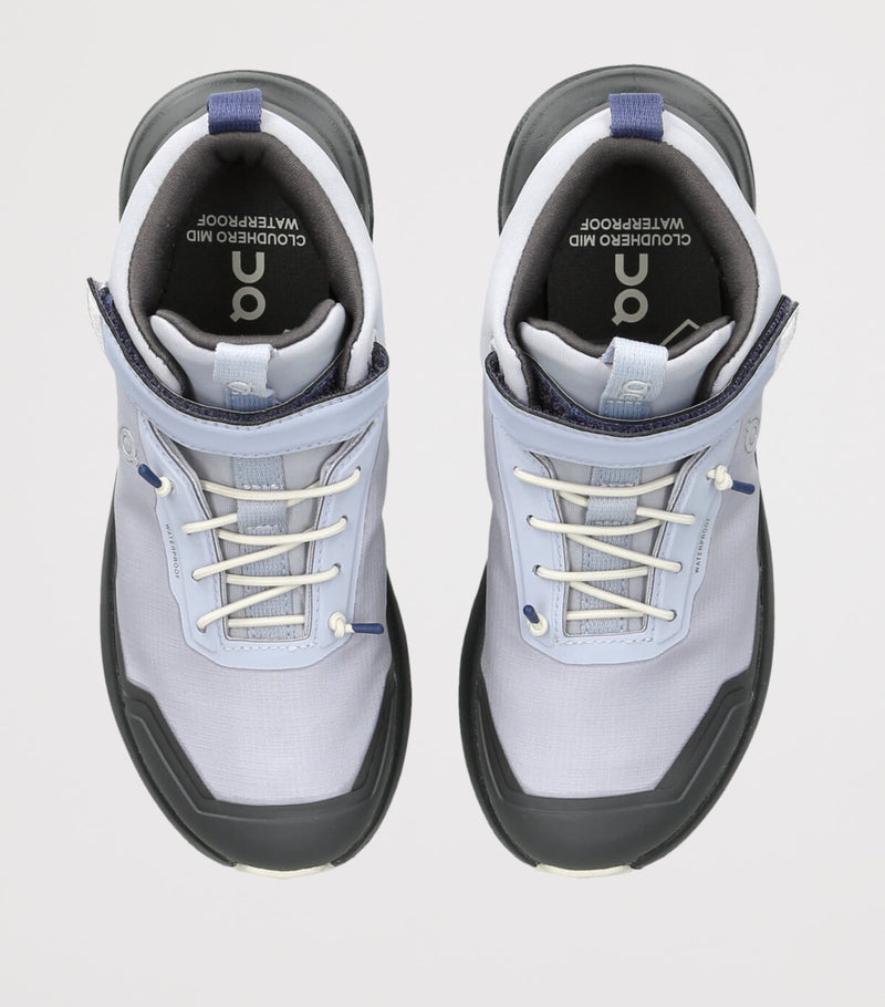 ON Running Waterproof Cloudhero Mid Trainers for kids, imported from the UK