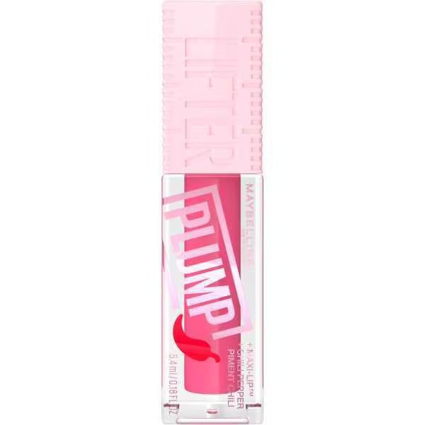 Maybelline Lifter Plump Lip Gloss Pink Sting (British brand)