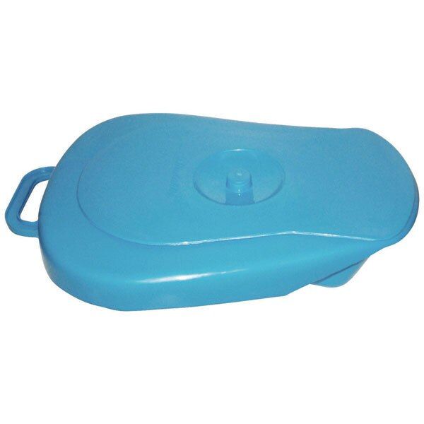 Aidapt Plastic Bed Pan with Lid - McGrocer