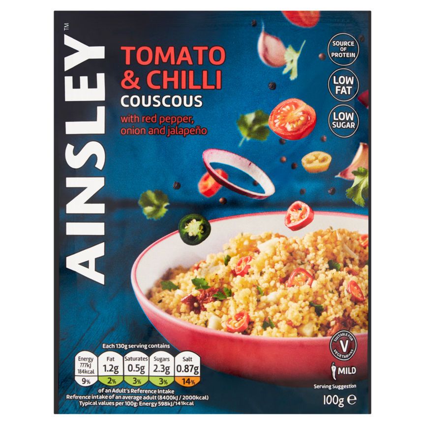 Ainsley Harriott Tomato & Chilli Cous Cous - McGrocer