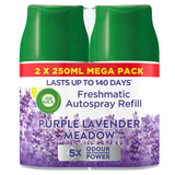 Air Wick Air Freshener Freshmatic Refill Purple Lavender Meadow 2x250ml - McGrocer