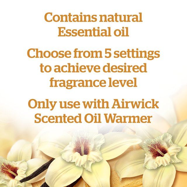 Airwick White Vanilla Bean Plug In Refill 19ml - McGrocer