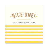 Alice Scott Nice One Congratulations Card - McGrocer