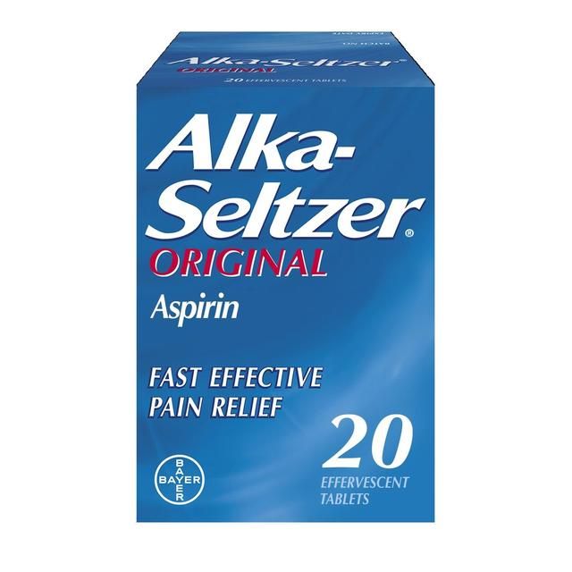 Alka Seltzer Original Pain Relief Effervescent Tablets 20 per pack - McGrocer
