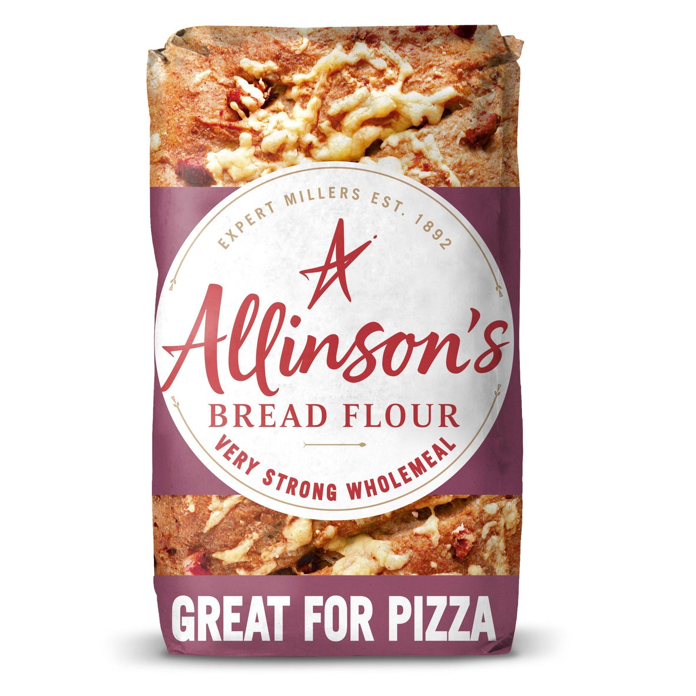 Allinson's Very Strong Wholemeal Bread Flour 1kg - McGrocer