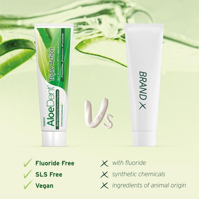 AloeDent Triple Action Toothpaste 100ml - McGrocer