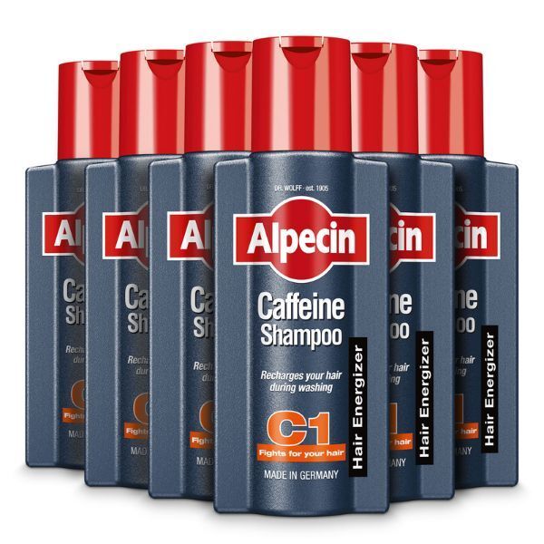 Alpecin Caffeine Shampoo C1 6x 250ml | Prevents Hair Loss - McGrocer