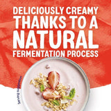 Alpro No Bits Strawberry-Banana & Peach-Pear Yoghurt Alternative 4 x 125g - McGrocer