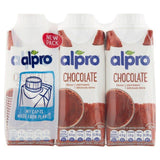 Alpro Soya Chocolate Long Life Drink 3 x 250ml - McGrocer