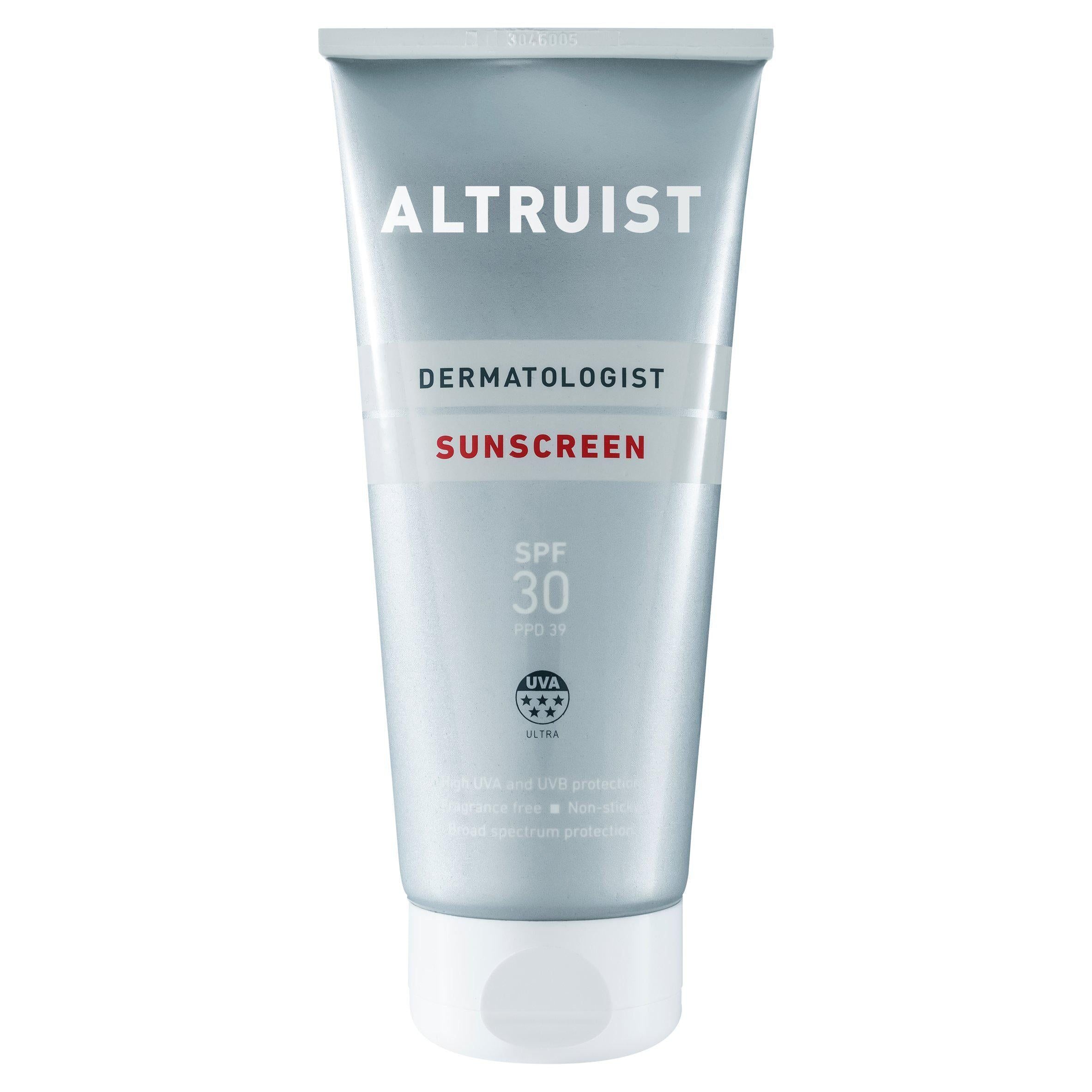 Altruist Dermatologist Sunscreen SPF 30 PPD 39 200ml - McGrocer