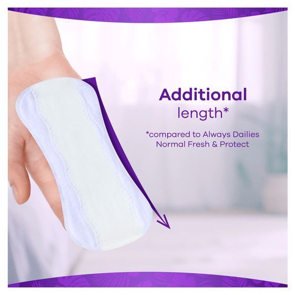 Always Dailies Panty Liners Long Value Pack x58 - McGrocer
