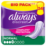 Always Discreet Incontinence Pads Normal x24 - McGrocer