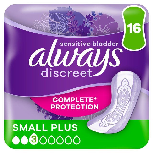 Always Discreet Incontinence Pads S Plus 16 per pack - McGrocer