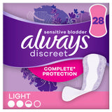 Always Discreet Light Incontinence Liners x28 - McGrocer