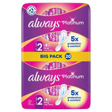 Always Platinum Long Sanitary Towels Wings Size 2 20 per pack - McGrocer