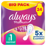Always Platinum Normal (Size1) Sanitary Towels Wings - McGrocer