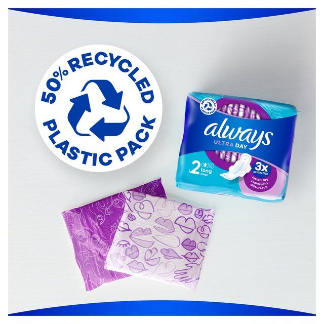 Always Sanitary Towels Ultra Long (Size 2) Wings 20 per pack - McGrocer