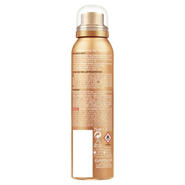 Ambre Solaire No Streaks Bronzer Intense Face Mist 75ml - McGrocer