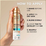 Ambre Solaire No Streaks Dark Self Tan Body Mist 150ml - McGrocer