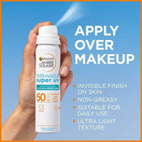 Ambre Solaire Sensitive Face Sun Cream Mist SPF50 75ml - McGrocer