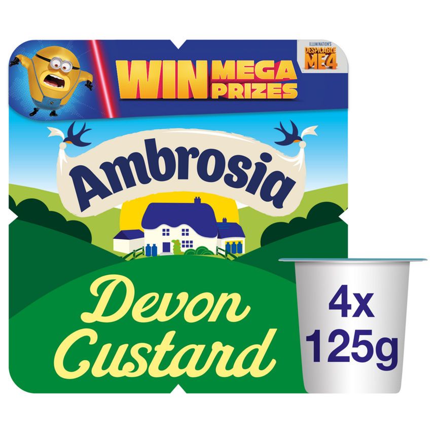 Ambrosia Devon Custard Multipack Pots - McGrocer