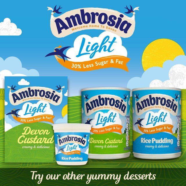 Ambrosia Light Devon Custard 400g - McGrocer
