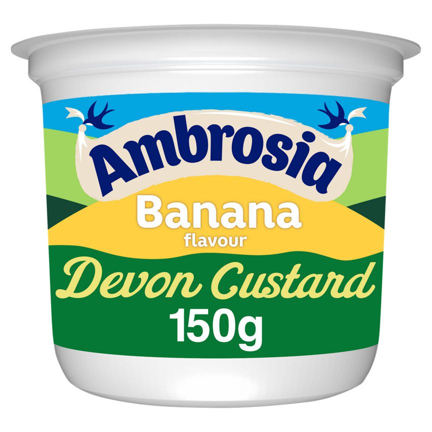 Ambrosia Ready To Eat Banana Flavour Devon Custard Pot - McGrocer