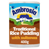 Ambrosia Rice Pudding with Sultanas & Nutmeg Dessert Can 400g - McGrocer