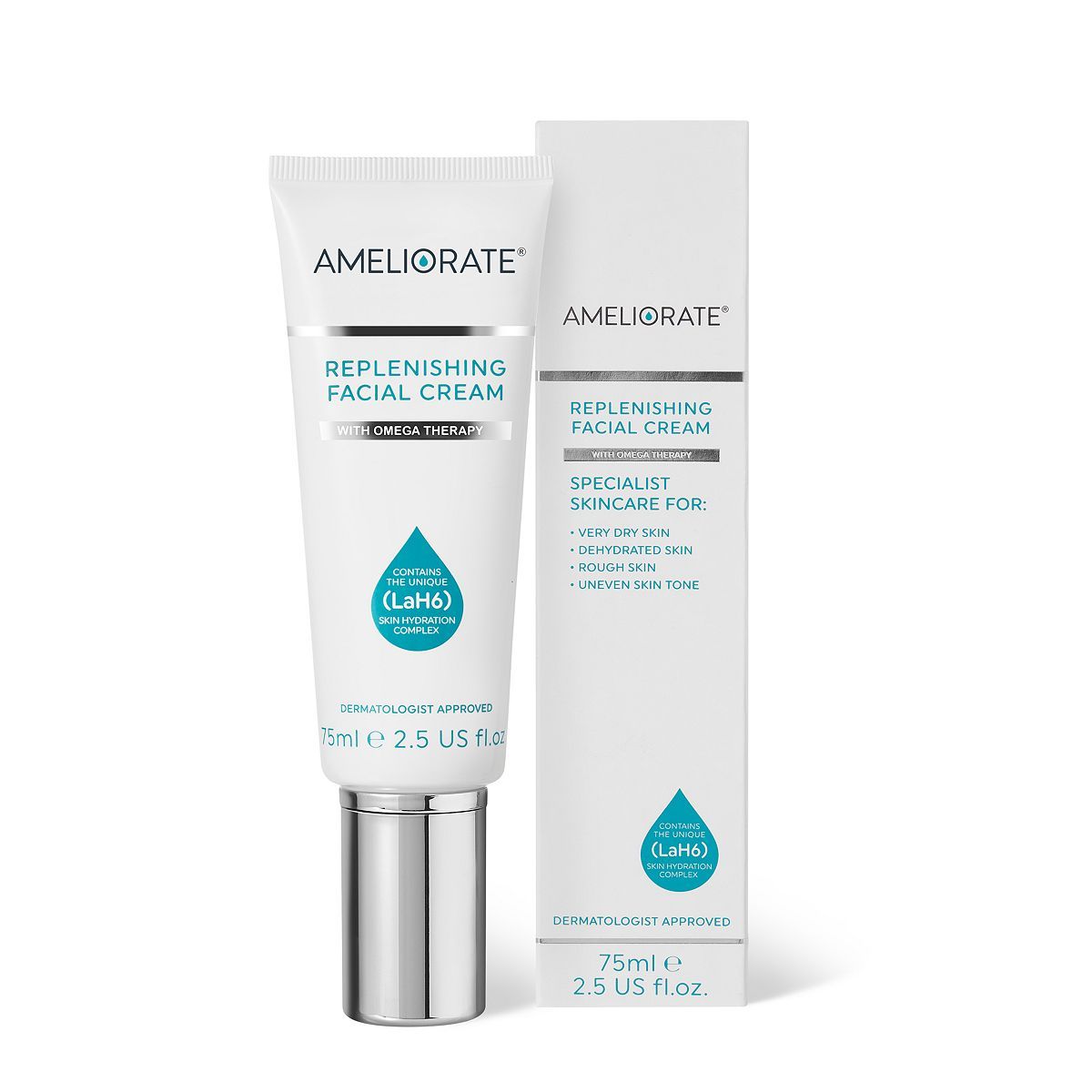 AMELIORATE Replenishing Facial Cream 75ml - McGrocer