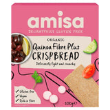 Amisa Organic Gluten Free Quinoa Fibre Plus Crispbread 100g - McGrocer
