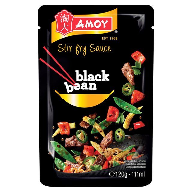 Amoy Aromatic Black Bean Stir Fry Sauce 120g - McGrocer