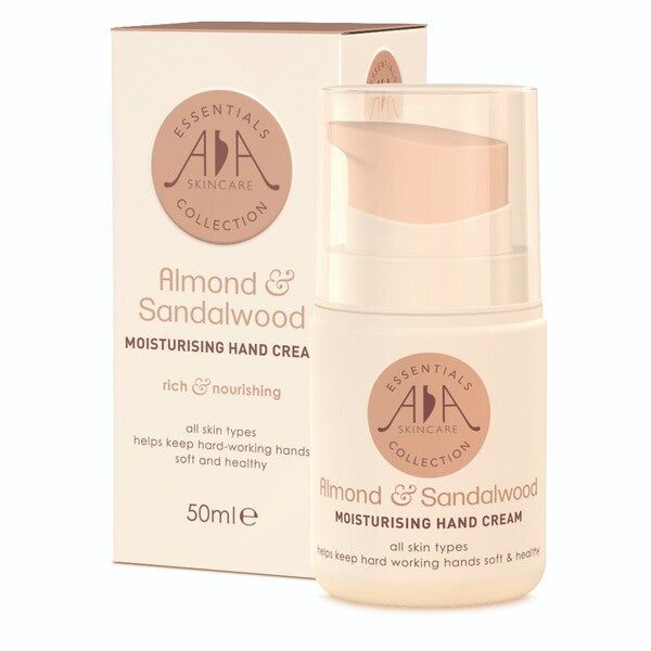 Amphora Aromatics Almond & Sandalwood Hand Cream 50ml - McGrocer