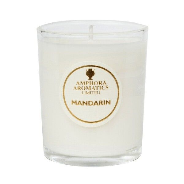Amphora Aromatics Mandarin Mini Pot Candles - McGrocer