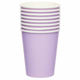 Amscan 8 Lavender Paper Cups - McGrocer