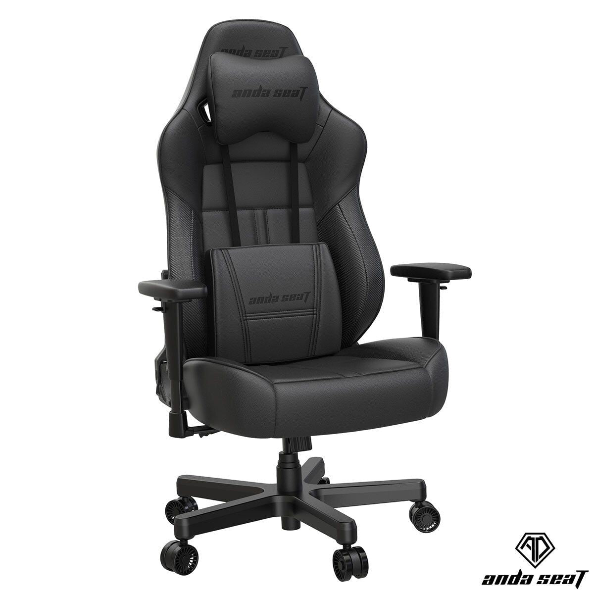 anda seaT Dark Demon Dragon Gaming Chair, Black - McGrocer