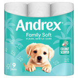 Andrex Coconut Fresh Toilet Roll 9 per pack - McGrocer
