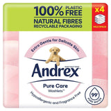 Andrex Pure Care Washlets Flushable Toilet Wipes Quad Pack 4 x 36 per pack - McGrocer
