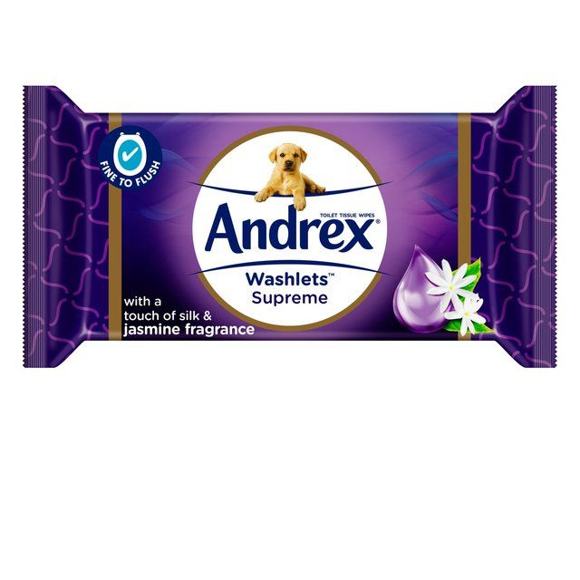 Andrex Supreme Washlets 40 per pack - McGrocer