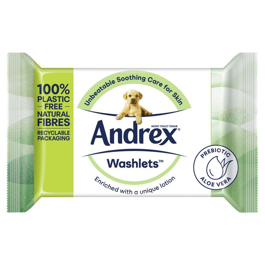 Andrex Ultra Care Flushable Toilet Wipes Single Pack - McGrocer