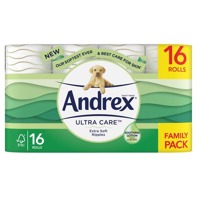 Andrex Ultra Care Toilet Roll 16 per pack - McGrocer