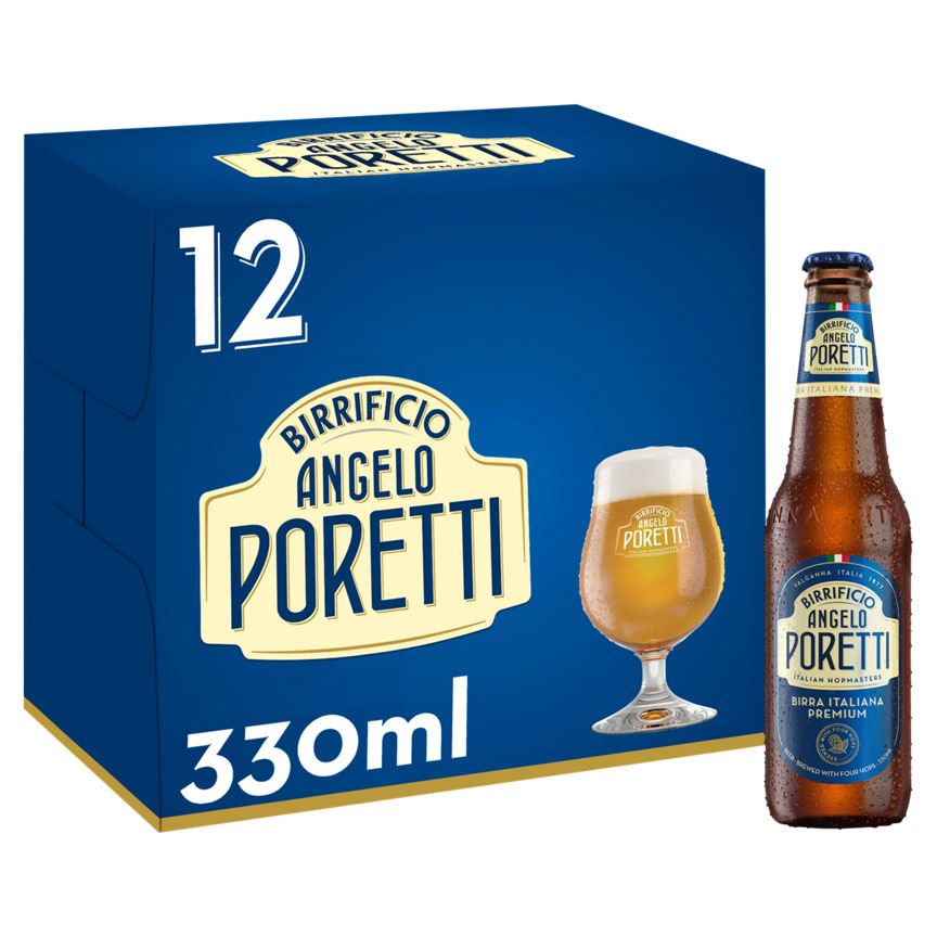 Angelo Poretti Lager Beer 12 Pack - McGrocer