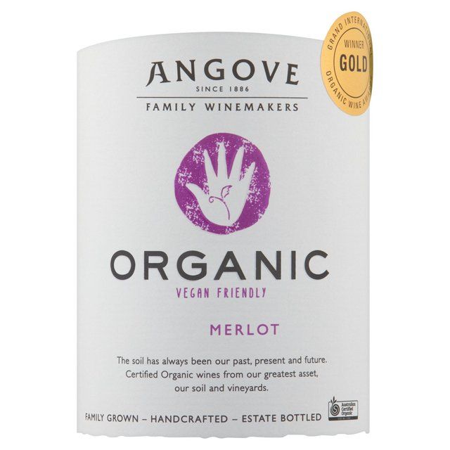 Angove Organic Merlot 75cl - McGrocer