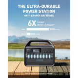 Anker 535 PowerHouse 512Wh Portable Power Station - McGrocer