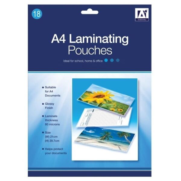 Anker Laminating Pouches (Pack of 18) (A4) - McGrocer