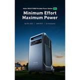 Anker Solix F3800 Portable Power Station 3840Wh & 400W Anker Solix Foldable Solar Panel - McGrocer