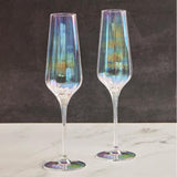 Anton Studio Designs Palazzo Flute Glasses Set of 2 300ml Lustre 2 per pack - McGrocer