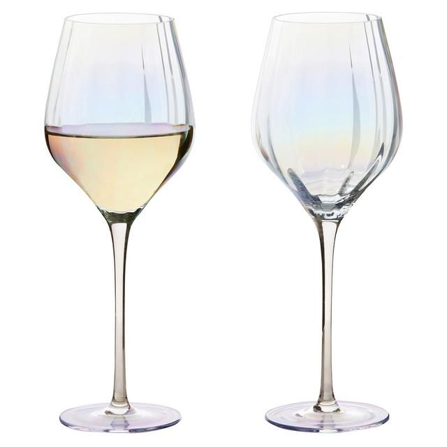 Anton Studio Designs Palazzo Wine Glasses Set of 2 600ml Lustre 2 per pack - McGrocer
