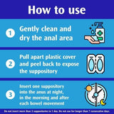 Anusol Piles and Haemorrhoid 24 Suppositories - McGrocer